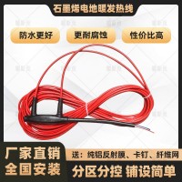 “24K-PVC石墨烯電地暖發熱線”